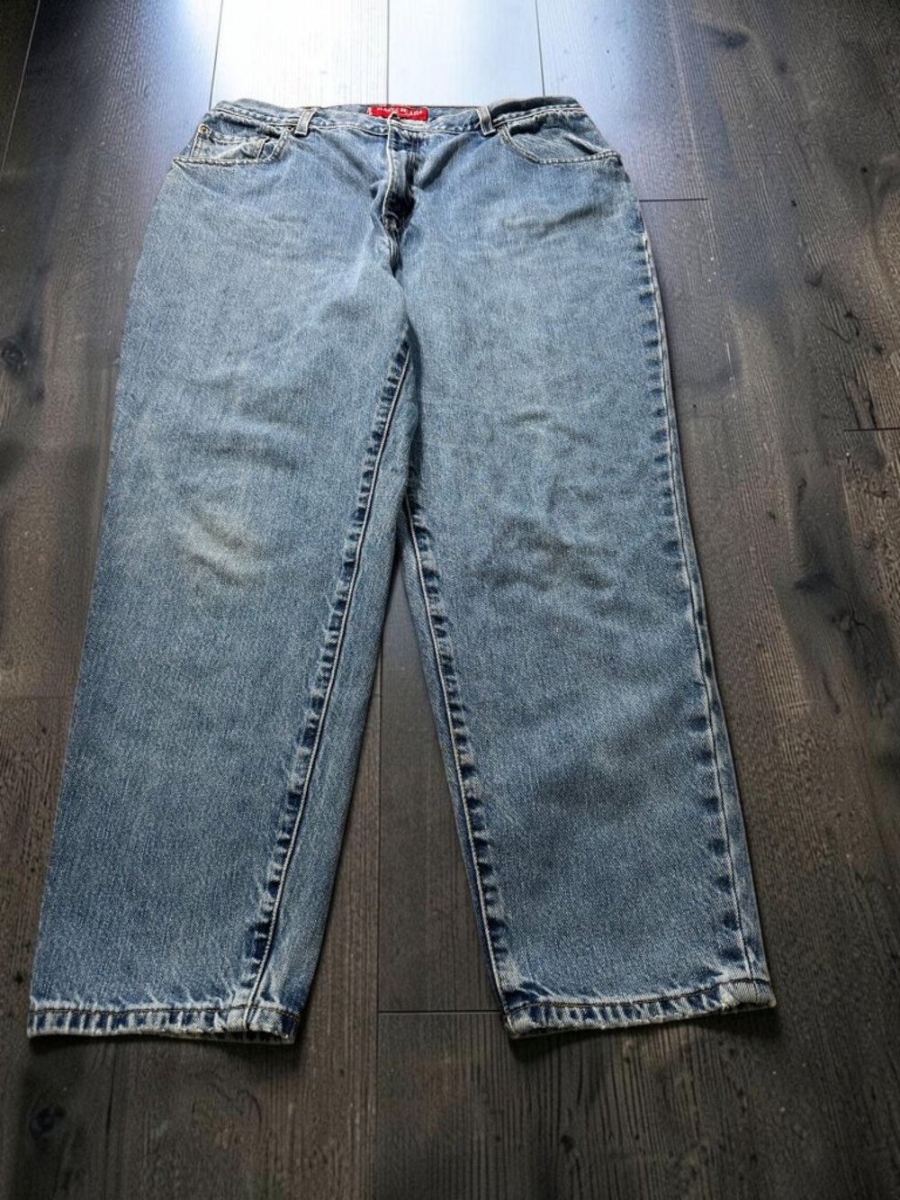 Levi’s 550 Jeans Women’s 18S Blue Relaxed Y2K Tapered Mom Denim Vintage